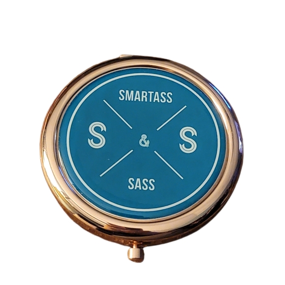 Don't Kill My Vibe Compact Double Mirror NWT - Picture 1 of 3